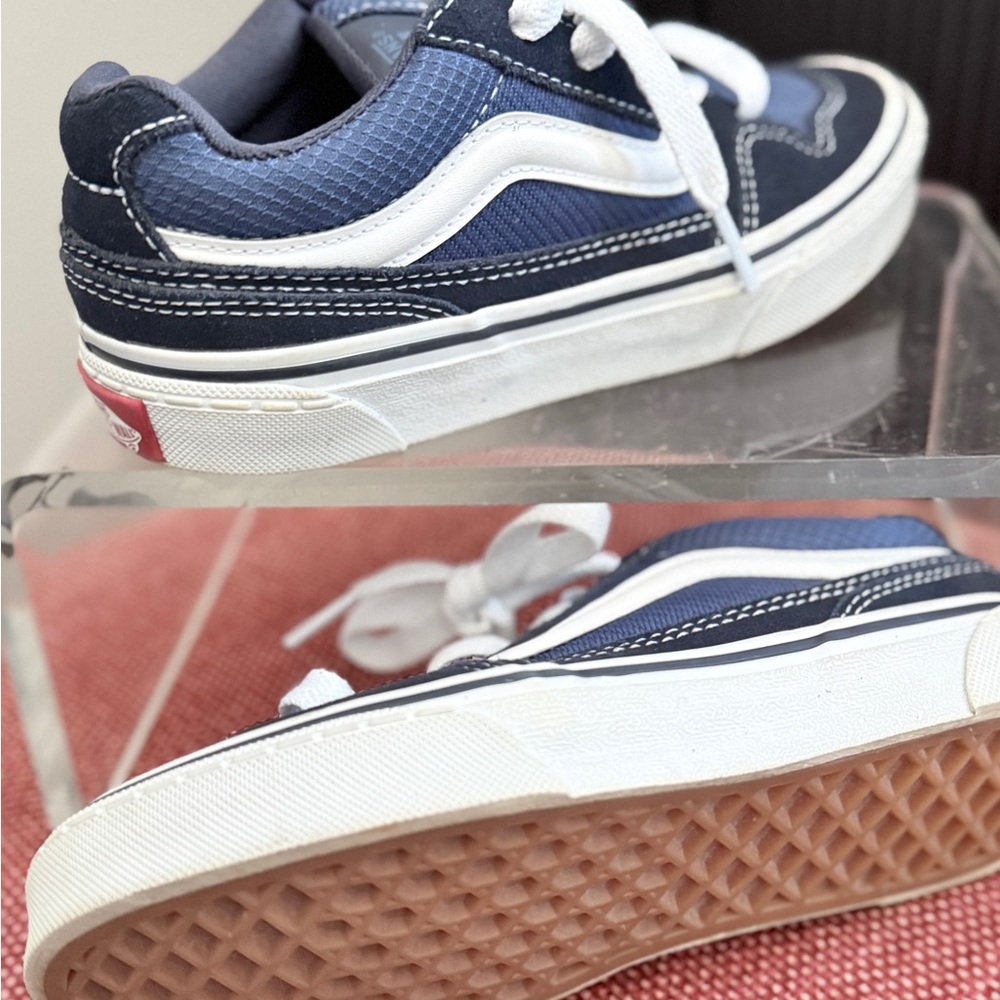 Vans Kids Boys Girls Caldrone Canvas Low Rise Trainers Sneakers Shoes